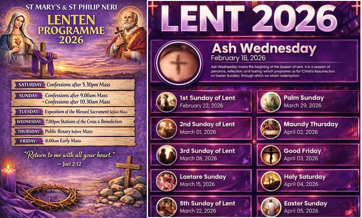 Lenten Programme 2026 Lenten Programme 2026